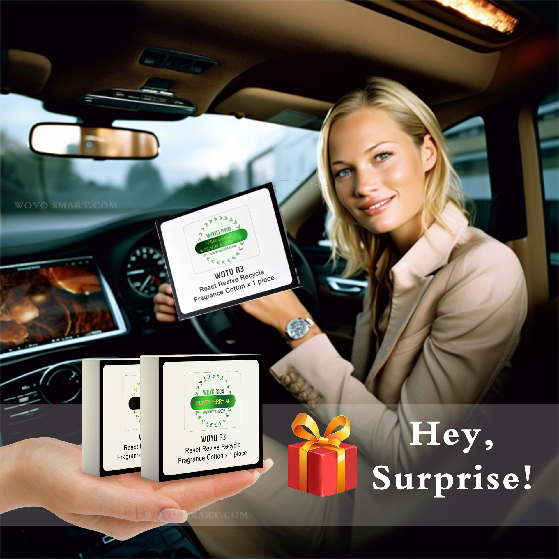 Home Fragrance Rose - Car Perfume Oil Refill For BMW