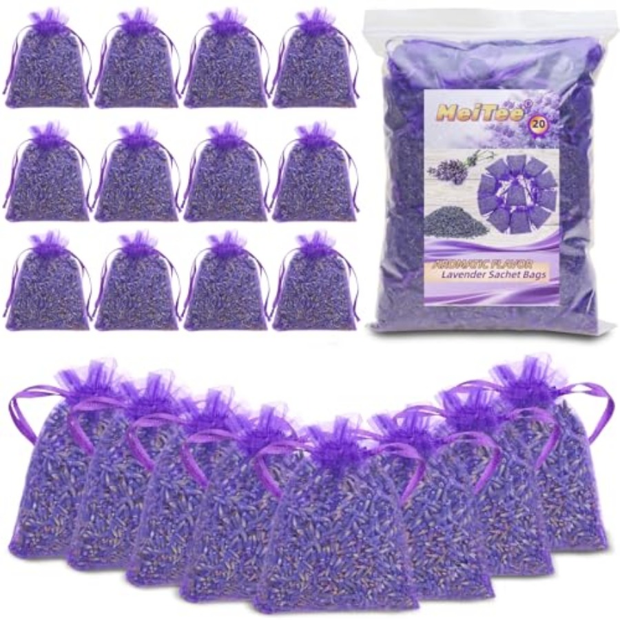 Home Fragrance In French - 20 Pack Lavender Sachet Bags -