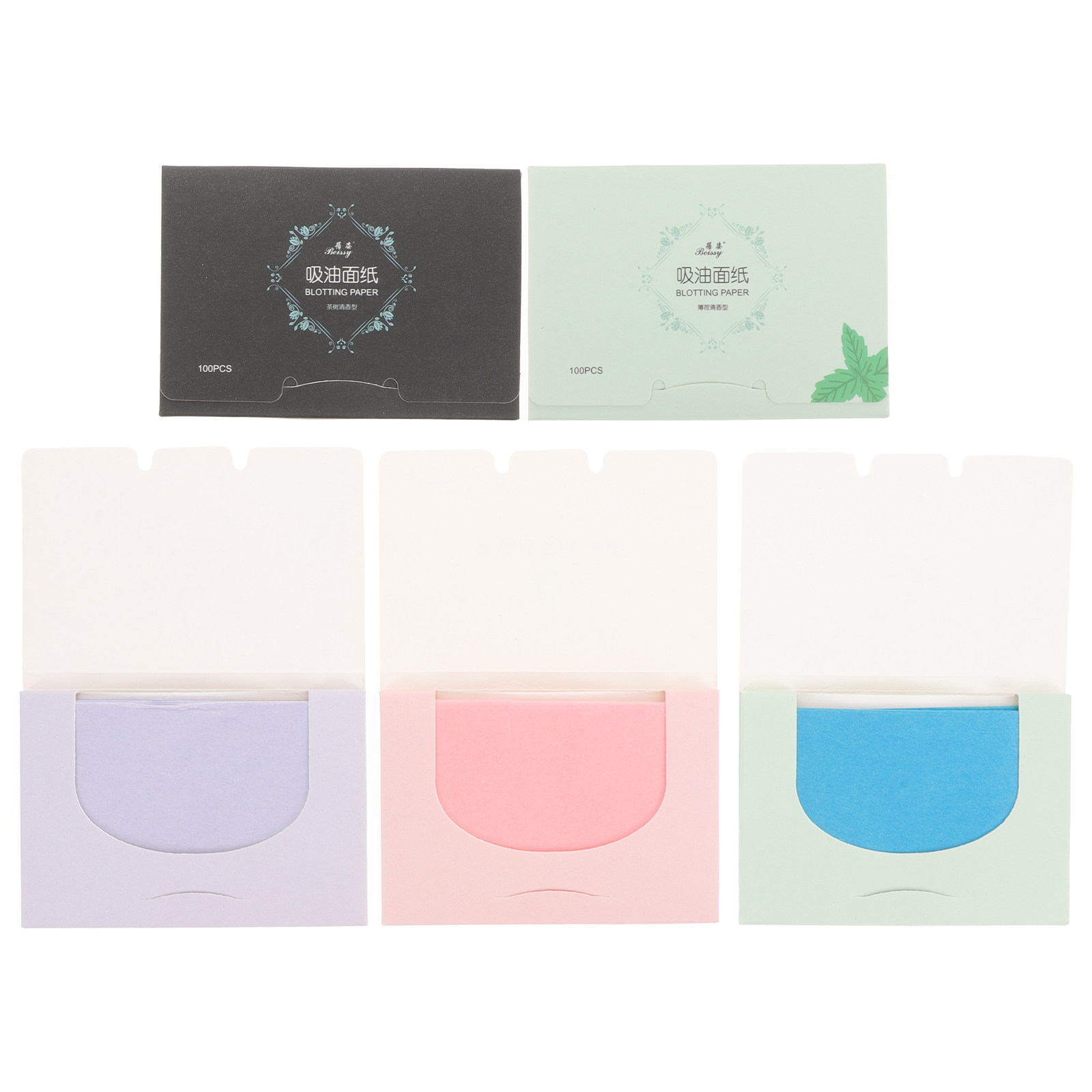 Home Fragrance Linen - 500 Pieces Facial Oil Blotting Paper