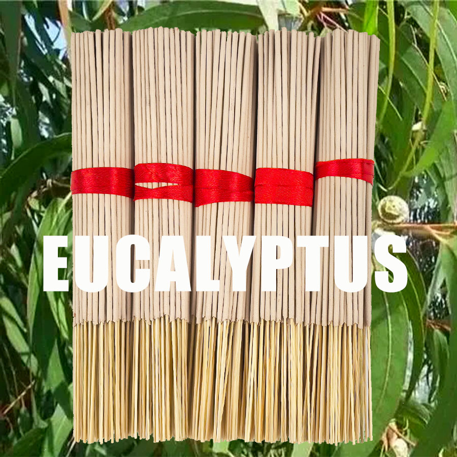 Quality Home Fragrance - High-Quality Natural Bamboo Eucalyptus Incense Sticks