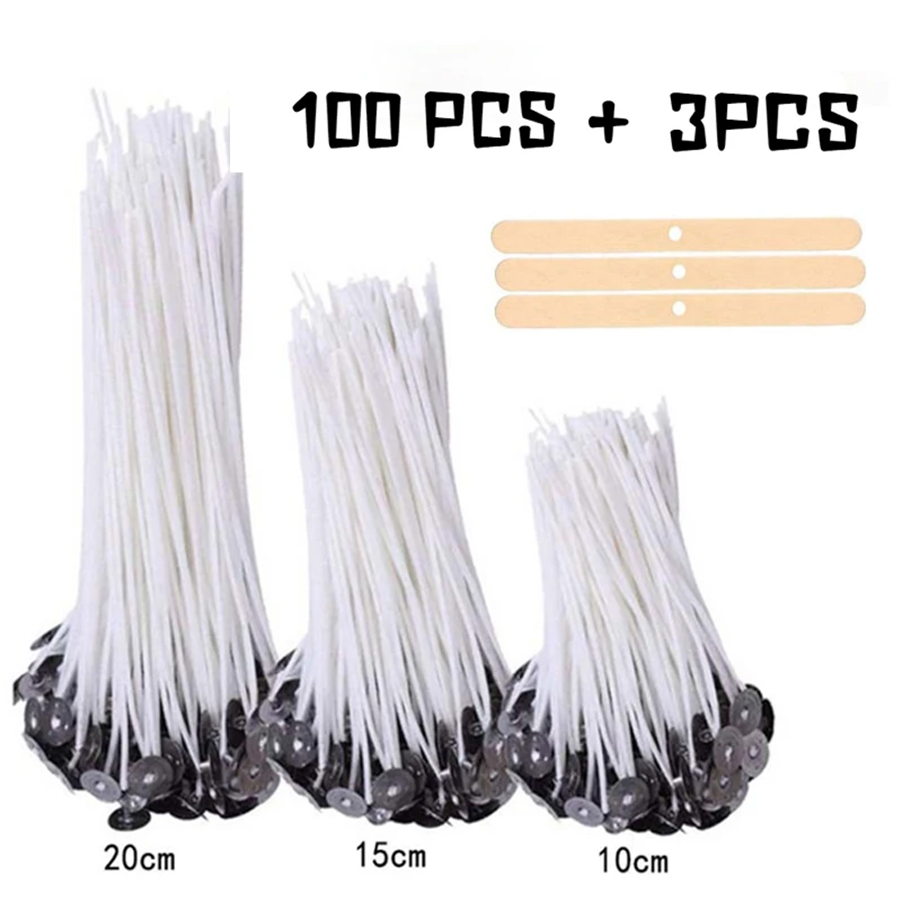 Soy Wax Flake - 103pcs/set Original Smokeless Candle Wicks Soy