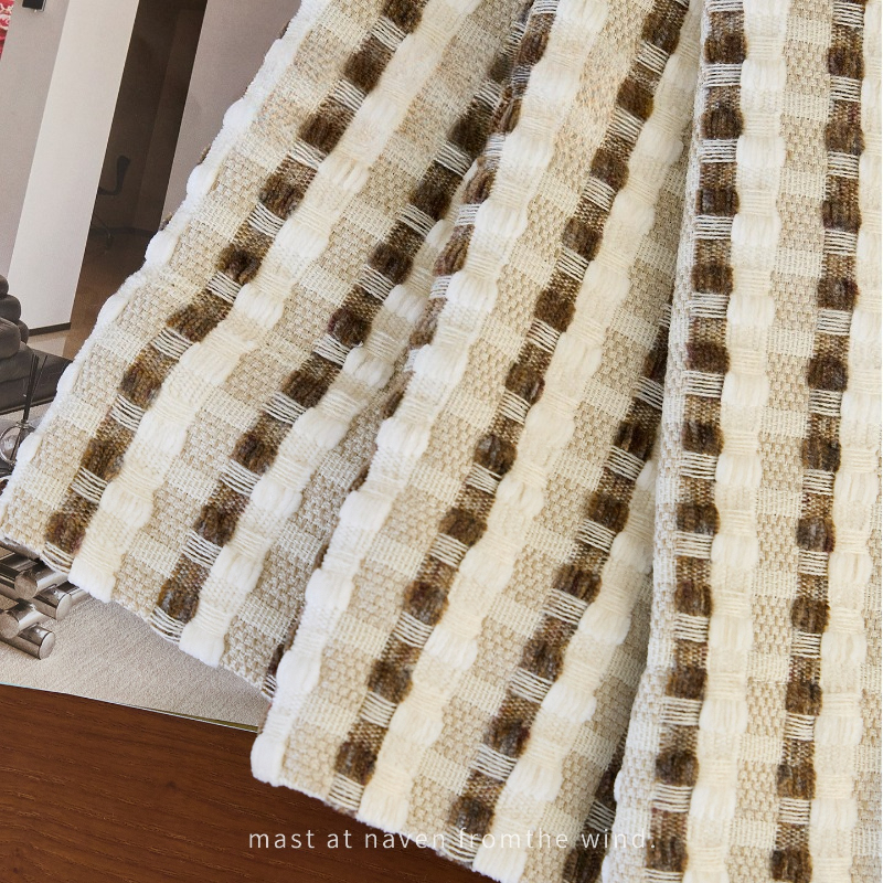 French Retro Brown Striped Cur – обзор и цена Home Fragrance In French