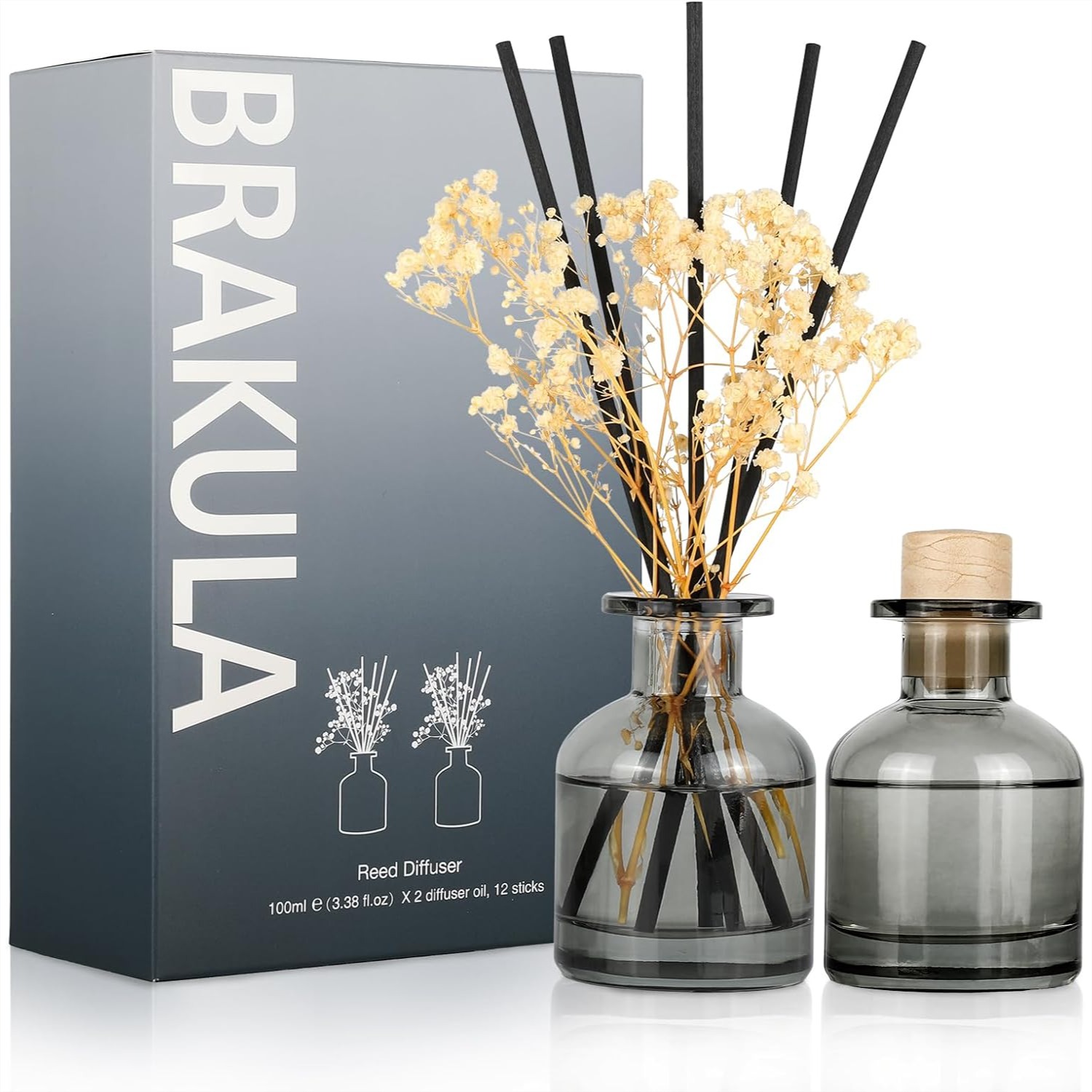 2 Pack Reed Diffuser Set Fresh – обзор и цена Home Fragrance Linen
