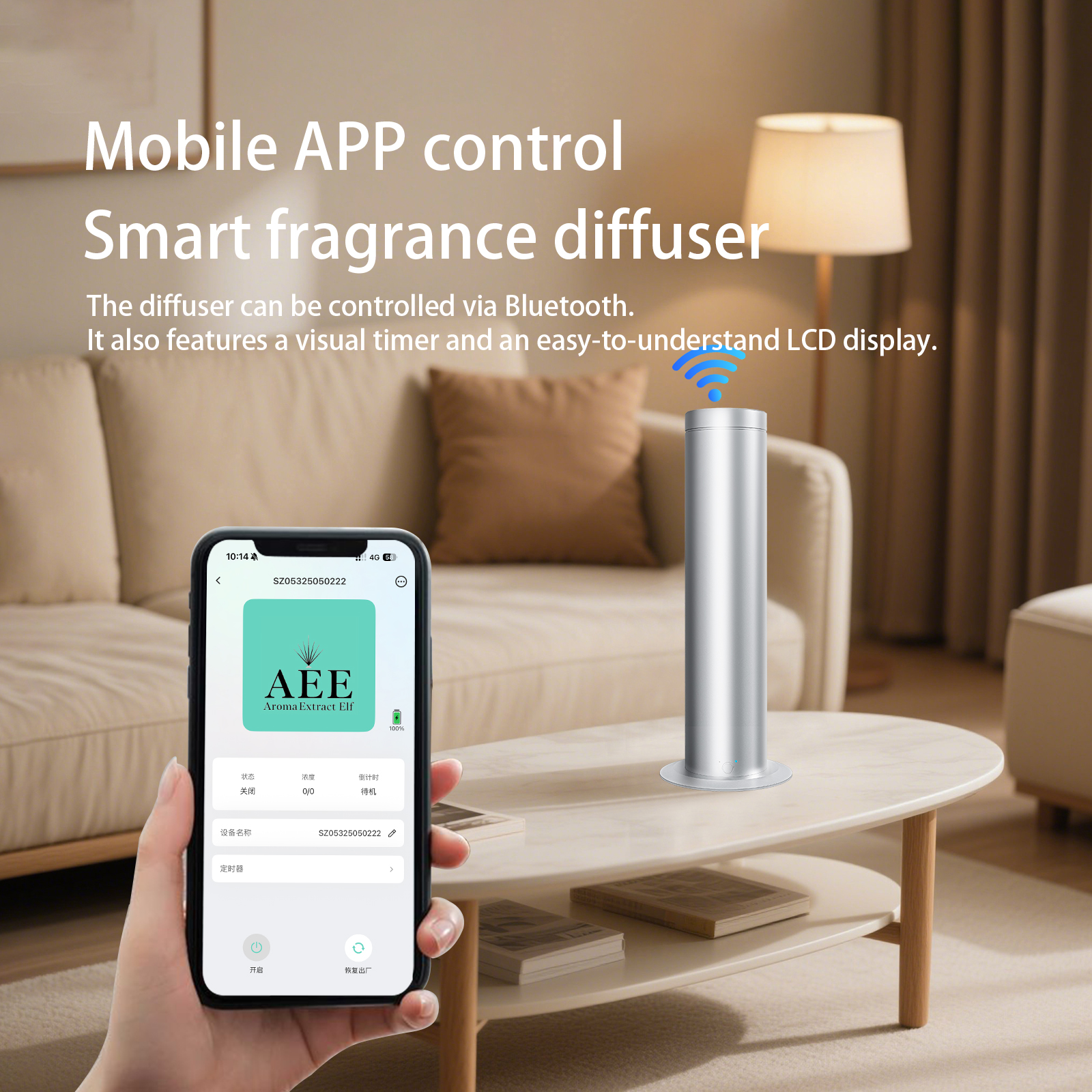 Smart Waterless Aroma Diffuser – обзор и цена Home Fragrance Oud