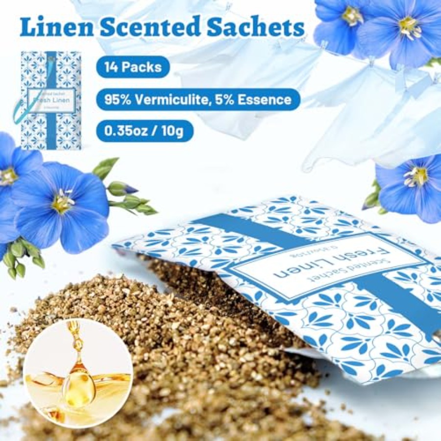 Linen Scented Sachets for Draw – обзор и цена Home Fragrance Linen