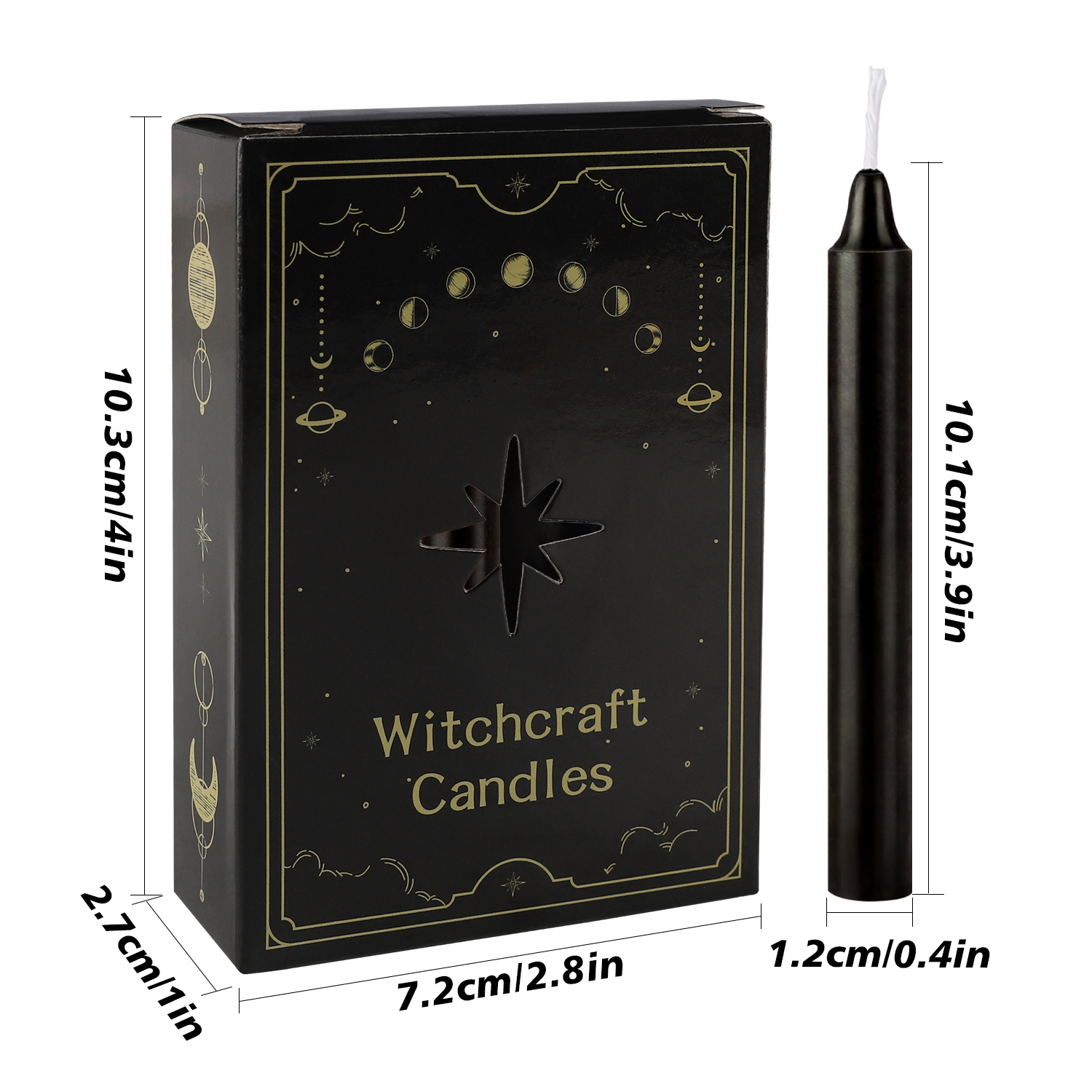 12 Pcs 3.9*0.4in (10.1*1.2cm)  – обзор и цена Quality Home Fragrance