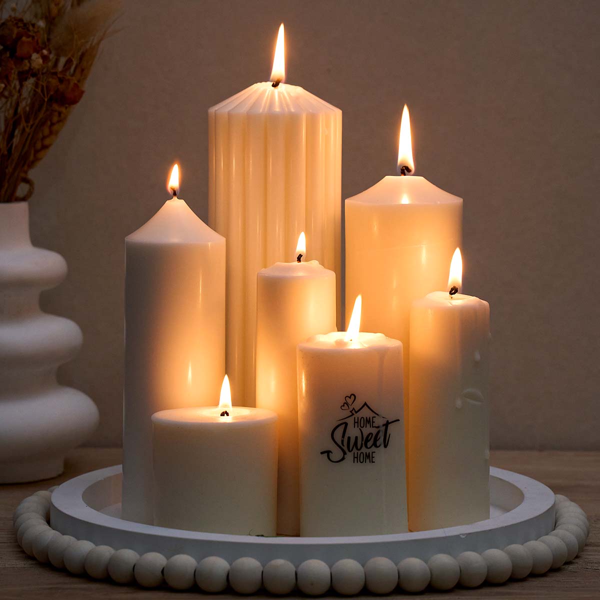 50pcs /Set Waxed Cotton Candle – обзор и цена Soy Wax Flake