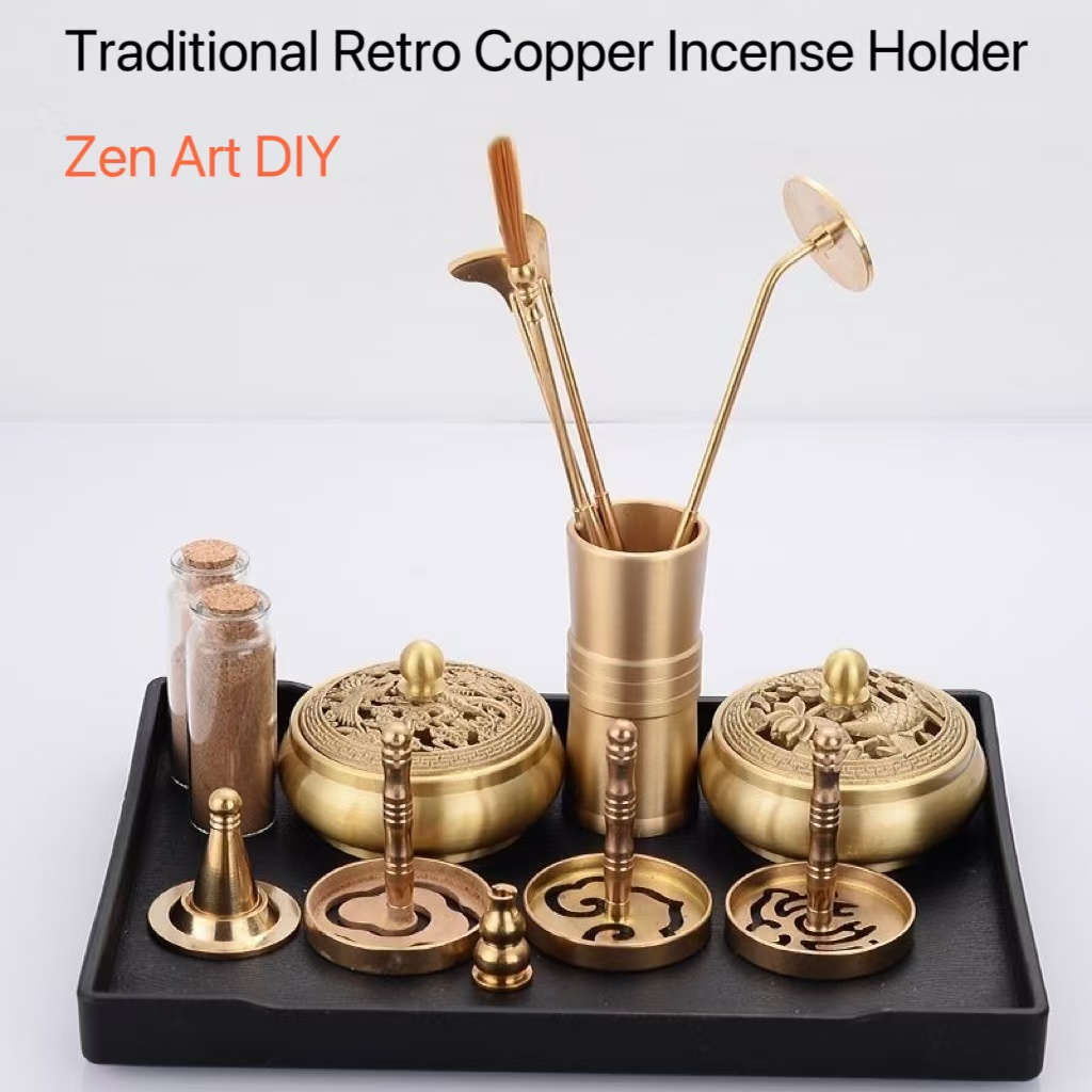 Pure Copper Incense Holder Set – обзор и цена Xmas Home Fragrance