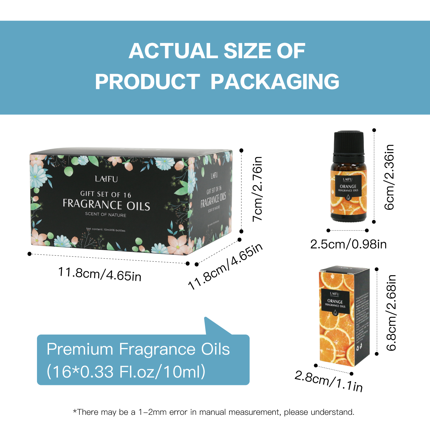 16x10ml Essential Oils Set for – обзор и цена Home Fragrance Oud
