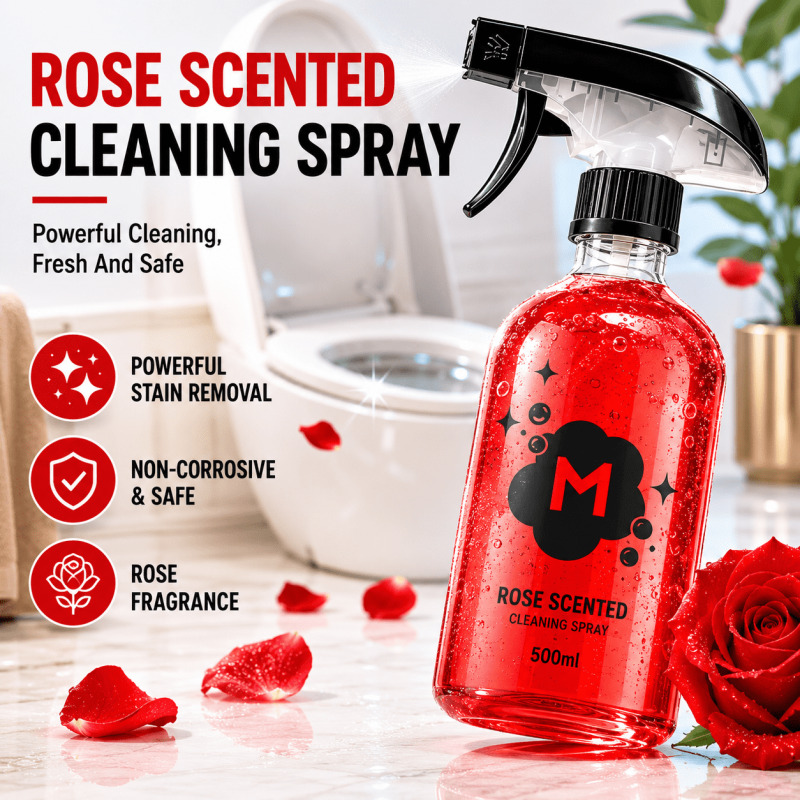 Toilet Cleaner Rose Fragrance  – обзор и цена Home Fragrance Rose