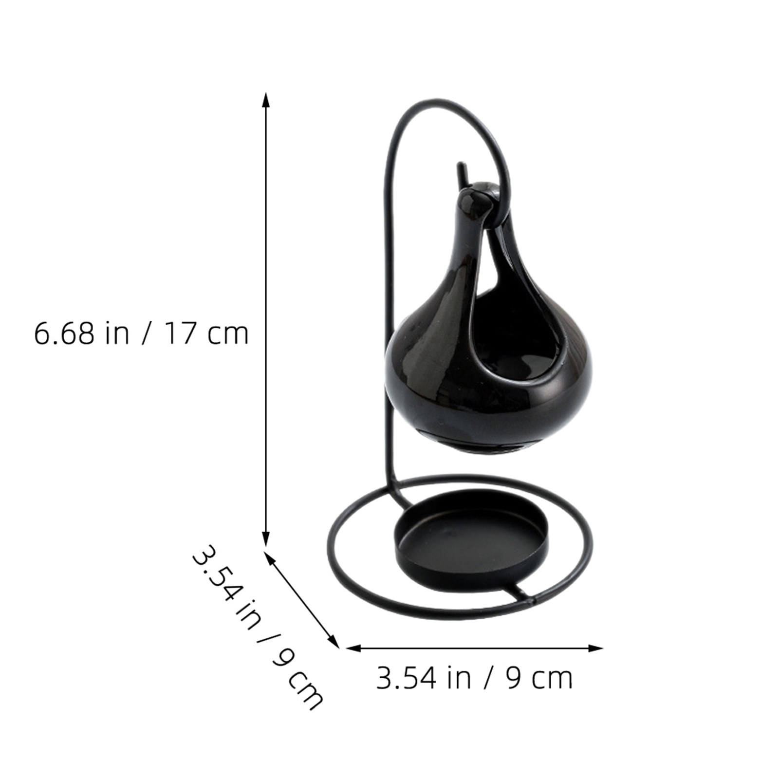 Black Tealight Oil Warmer Cera – обзор и цена Home Fragrance Oils For Oil Burners