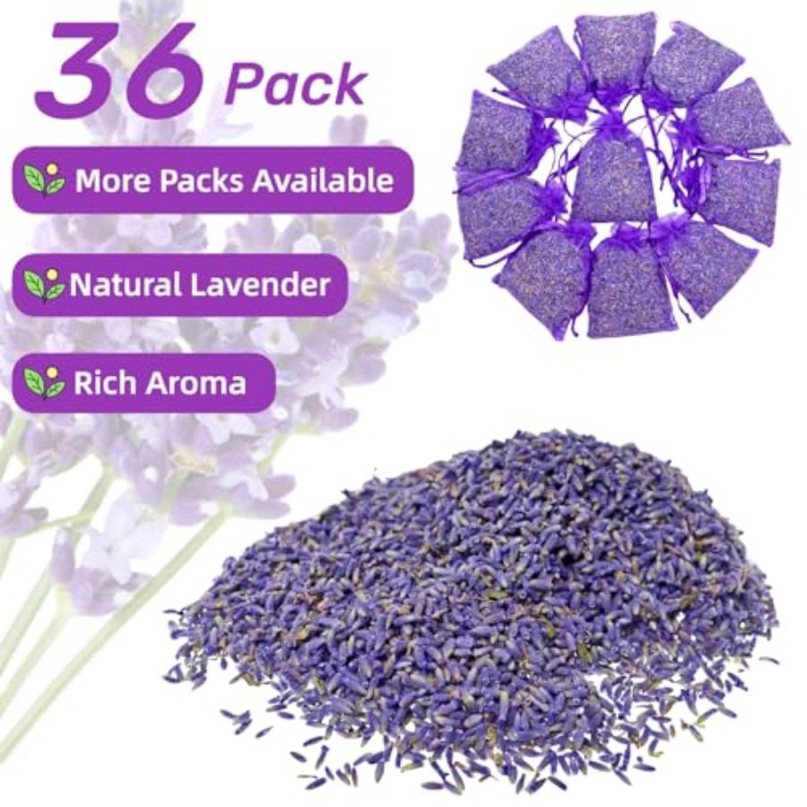 36 Pack Lavender Sachet Bags - – обзор и цена Home Fragrance In French