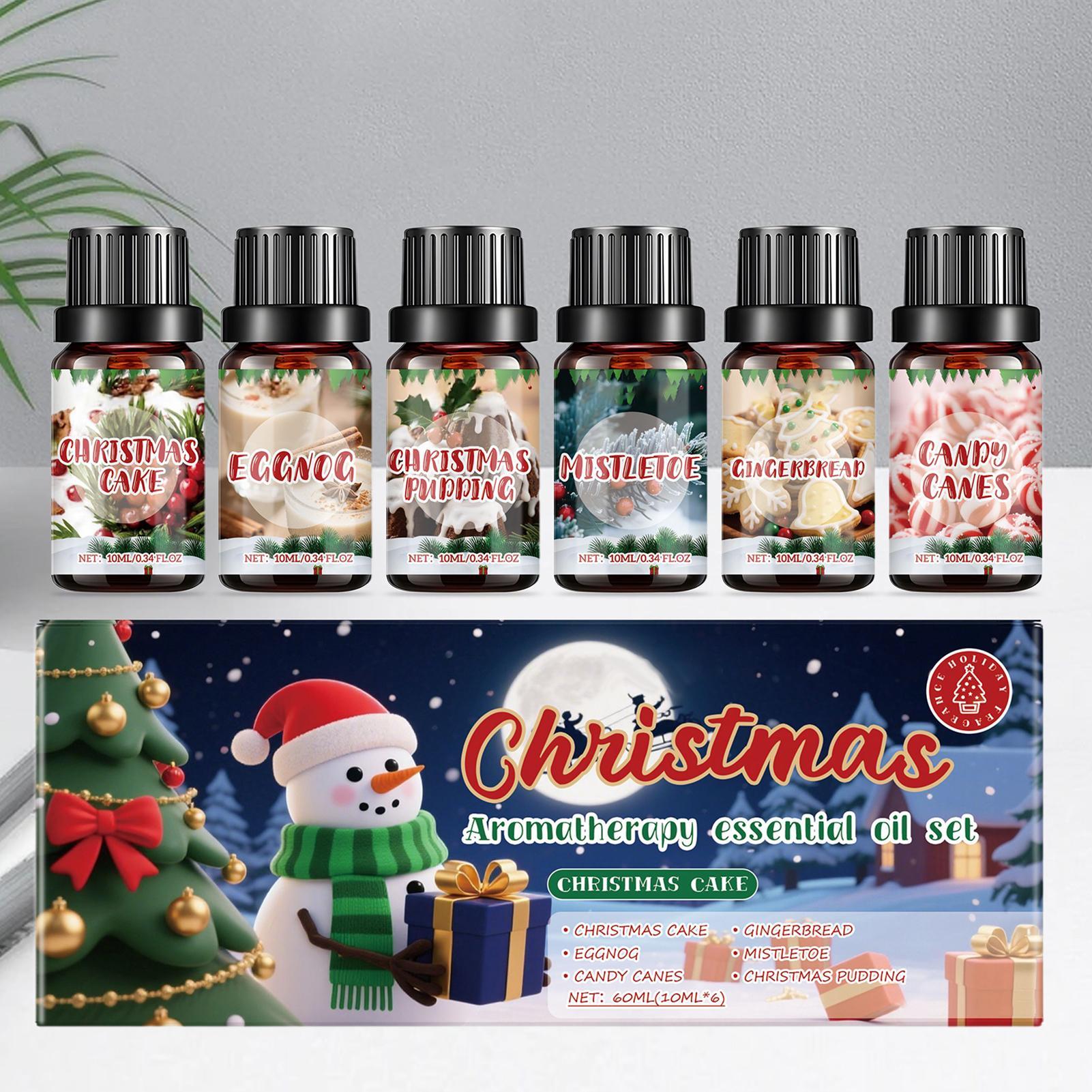 6 Pcs Christmas Fragrance Oils – обзор и цена Xmas Home Fragrance