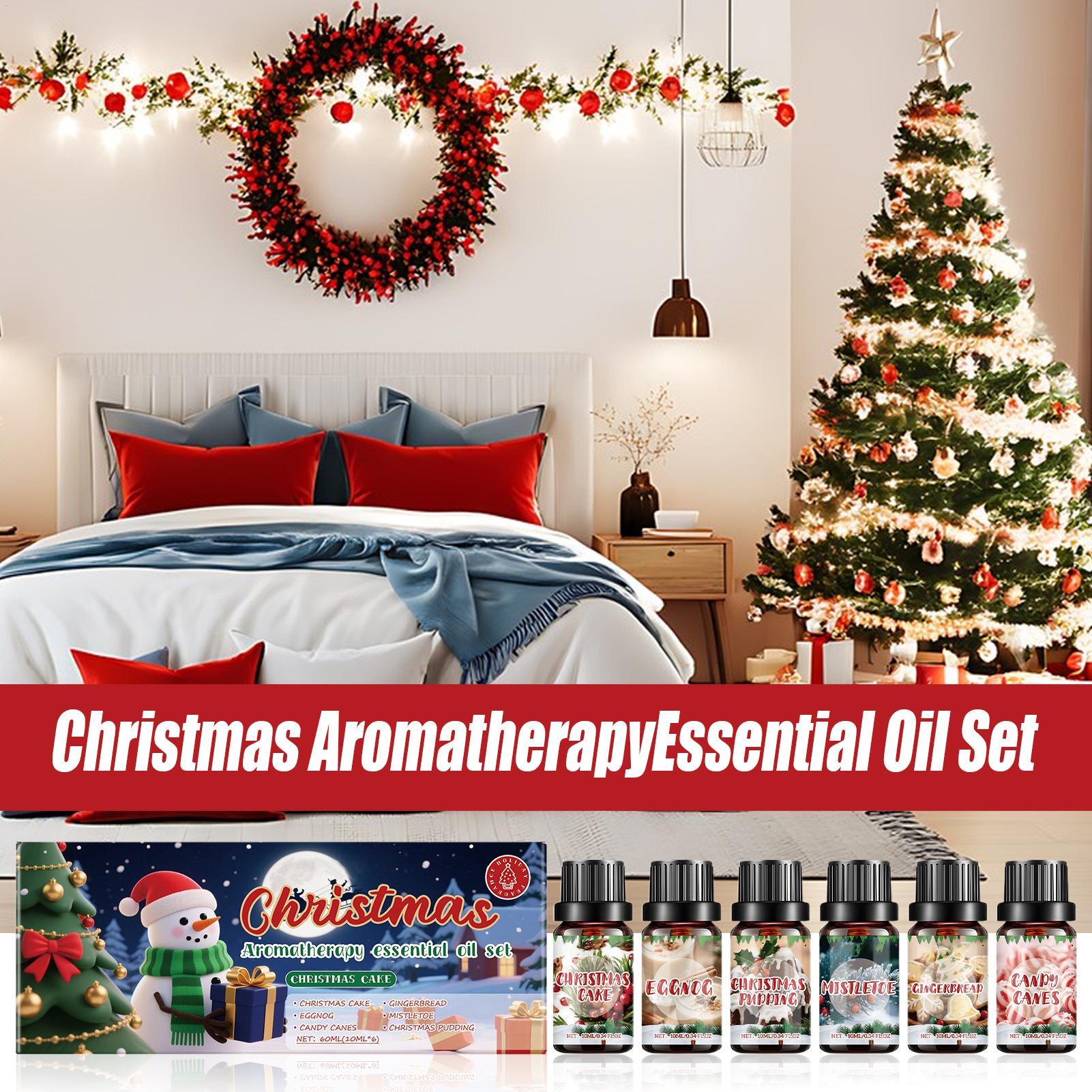 6 Pcs Christmas Fragrance Oils – обзор и цена Xmas Home Fragrance