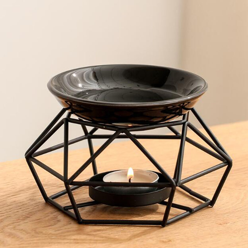Ceramic Bowl Iron Rack Black C – обзор и цена Home Fragrance Oils For Oil Burners