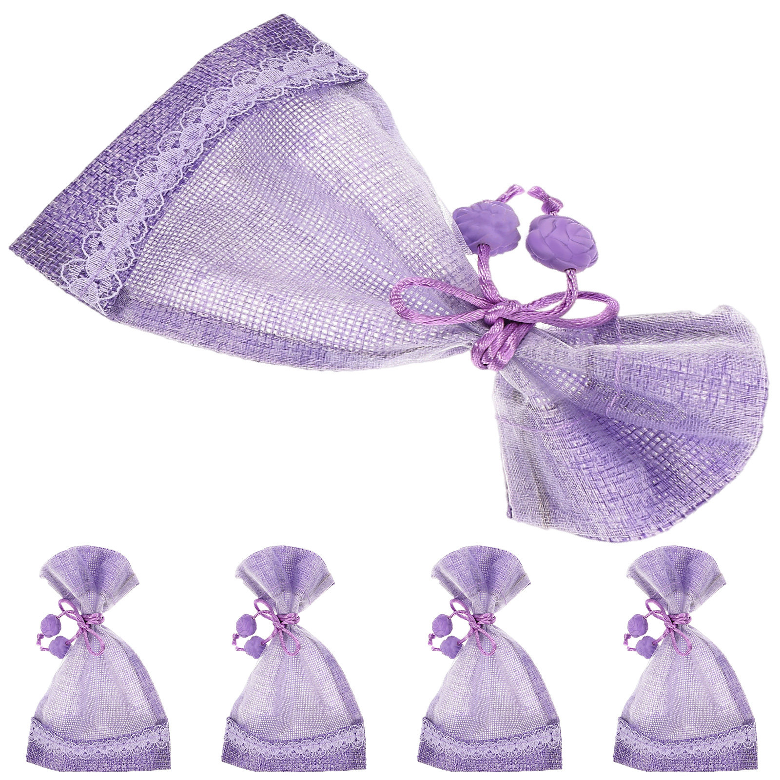 5Pcs Empty Lavender Sachet Bag – обзор и цена Home Fragrance Linen