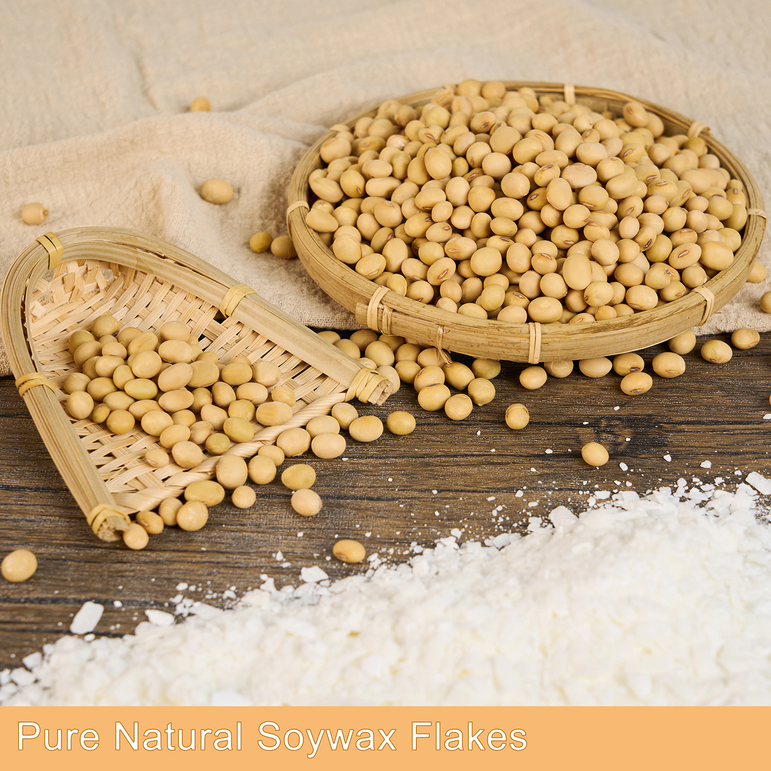 50g-1000g 100% Natural Soy Wax – обзор и цена Soy Wax Flake