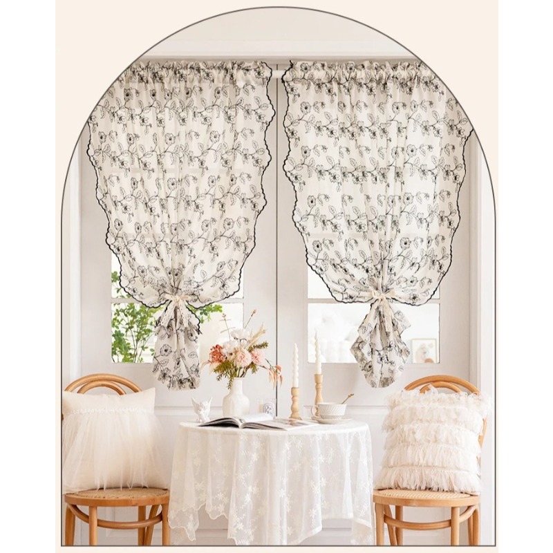 French Retro Lace Gauze Curtai – обзор и цена Home Fragrance In French