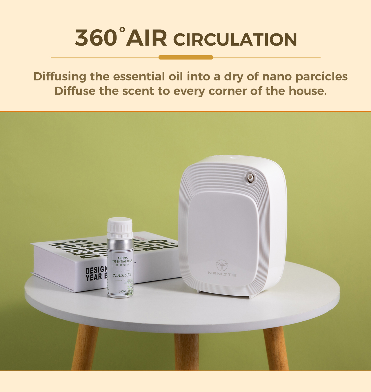 Namste 1000m³ Aroma Diffuser M – обзор и цена Home Fragrance Oud