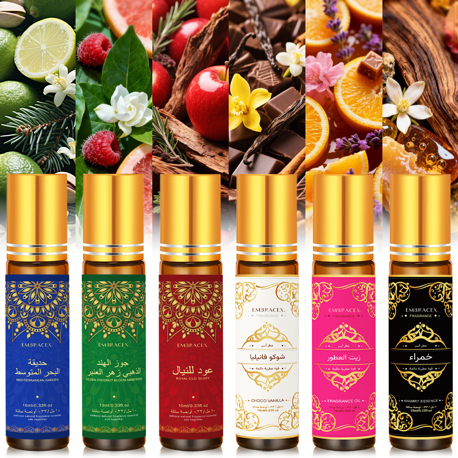 8PC/1PC 10ml Roller Essential  – обзор и цена Home Fragrance Oils