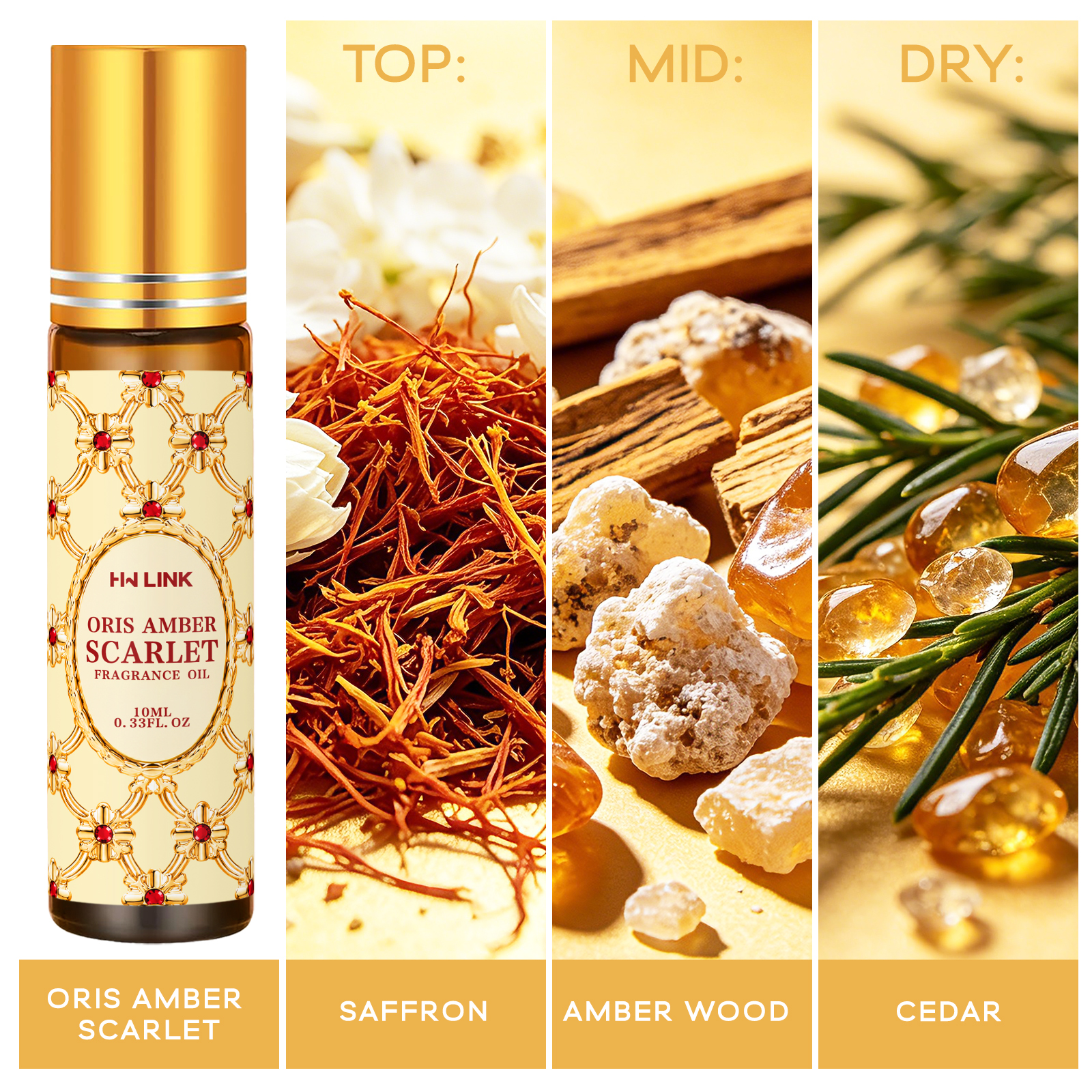 10ml Oris Amber Scarlet Essent – обзор и цена Home Fragrance Oils